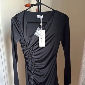 Oh Polly Black mini dress